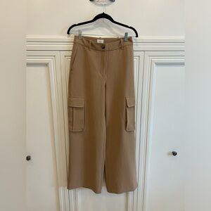 Aritzia cargo pants beige size small (Wilfred)
